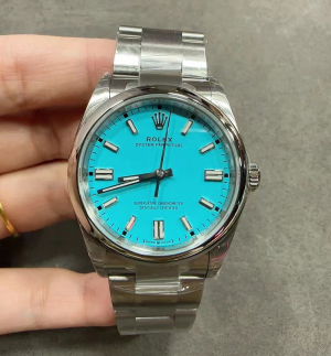 롤렉스 Oyster Perpetual 36 스틸 터콰이즈 블루 126000